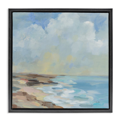  «By The Beach Shore», art mural sur toile par Silvia Vassileva