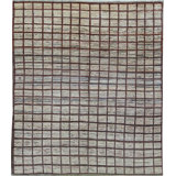 Hand-Knotted High-Quality Brown Area Rug