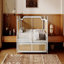 Lit de jour en rotin de style traditionnel avec 2 tiroirs pour un espace limité, chambre d'amis, aucun sommier nécessaire-1943640897-1943640896