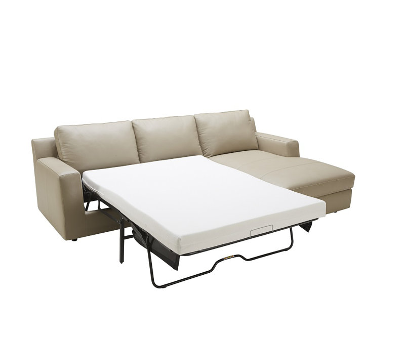Mukai Upholstered L-Shaped Sectional, Right Hand Facing, Beige