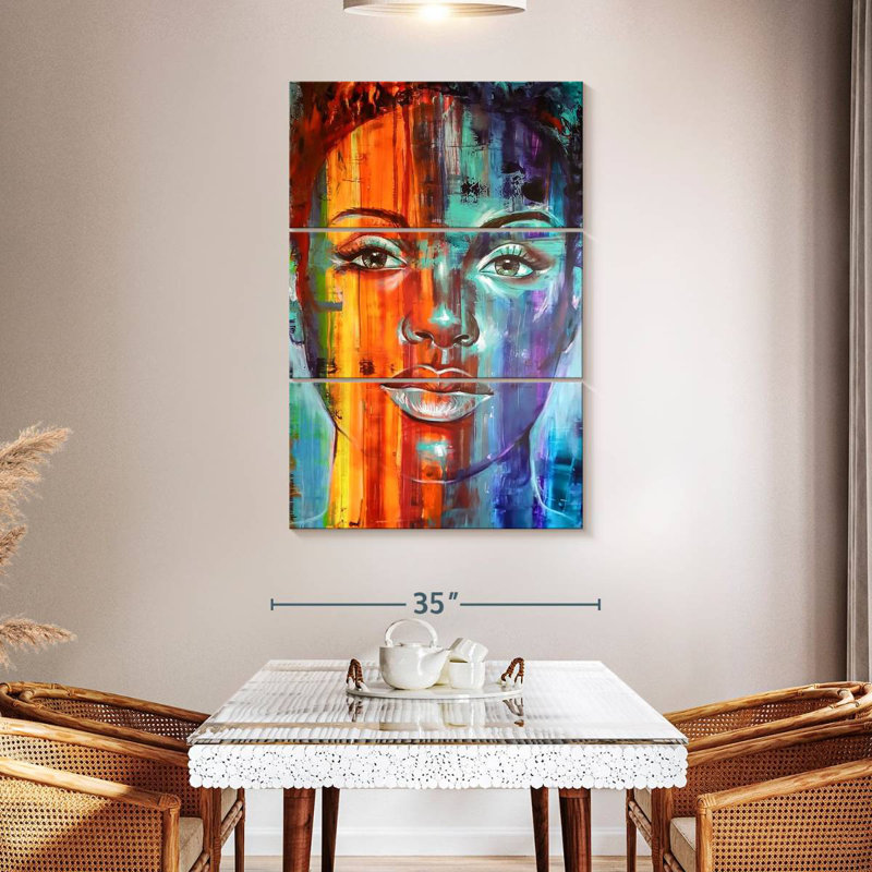 Leisha Sibongile, 50" H x 32" W
