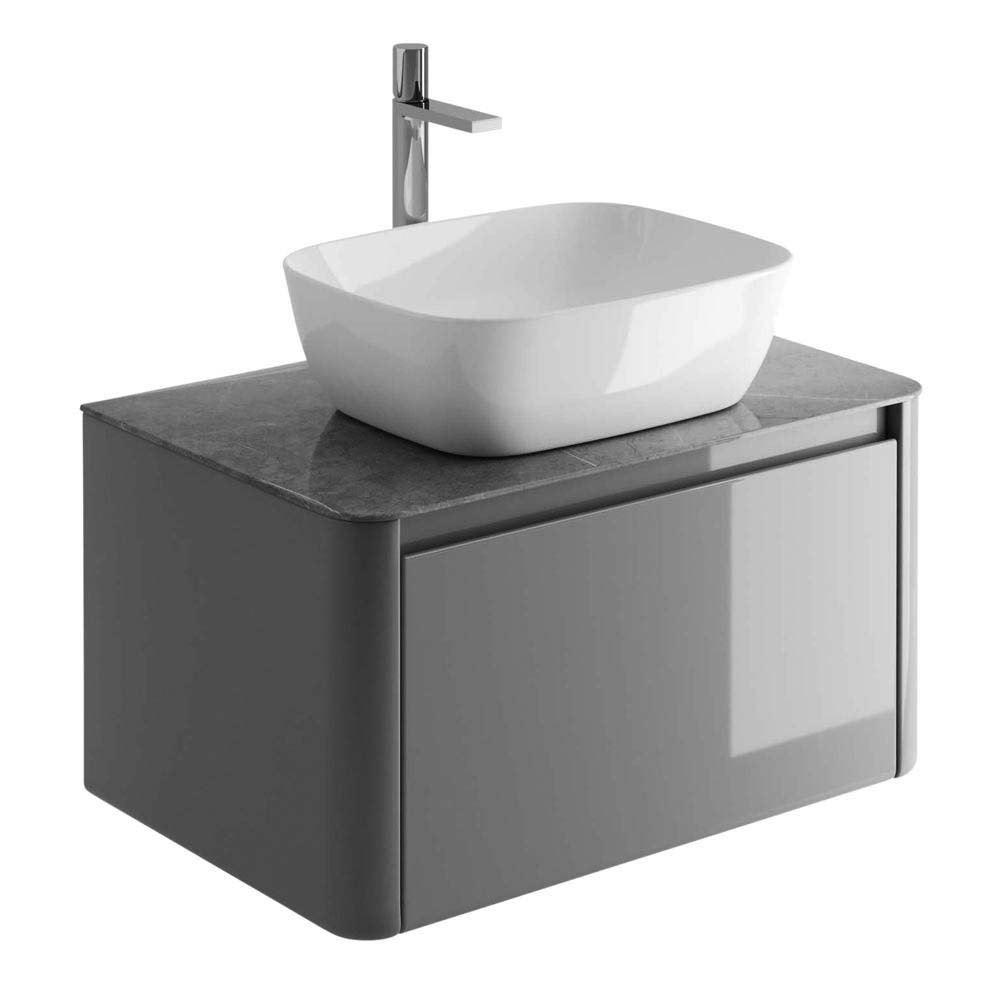 750mm Wall Hung Single Vanity Unit