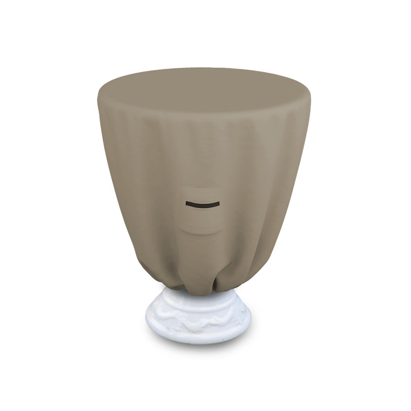 Bird Bath Cover, 45.7cm H x 61cm W x 61cm D, Beige