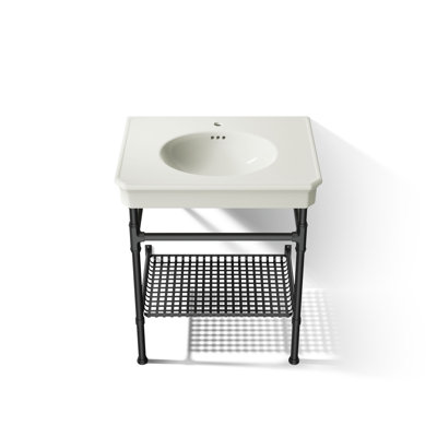 Claude by Studio McGee 30" Rectangular Console Table Bathroom Sink