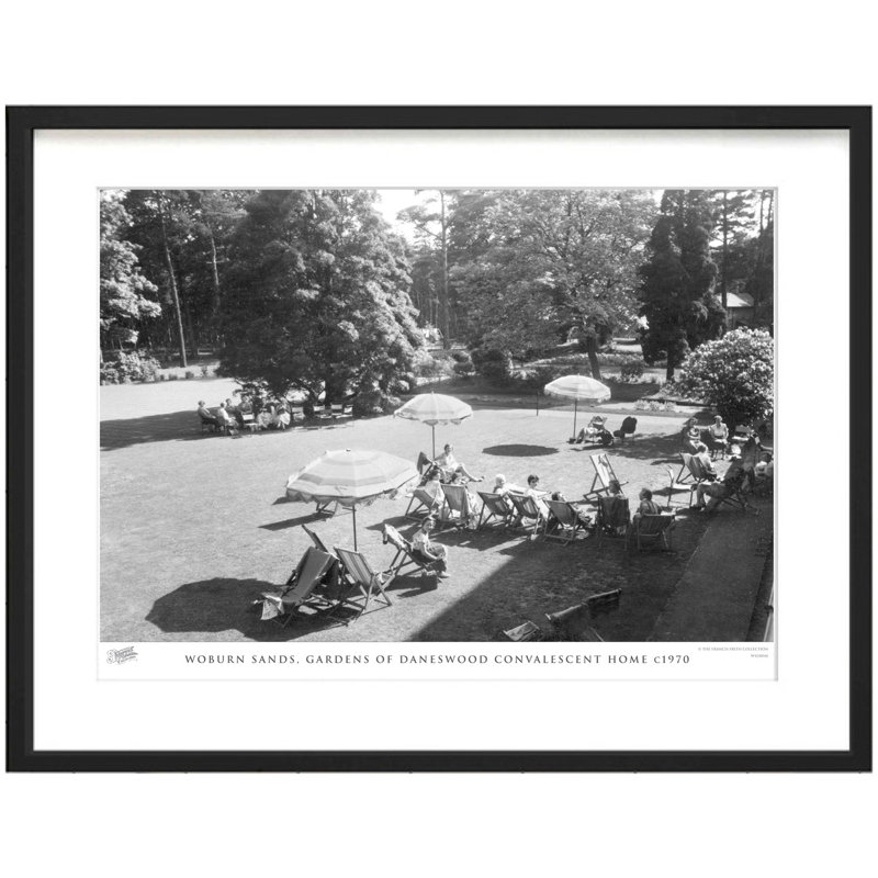 Woburn Sands, Gardens Of Daneswood Convalescent Home C1970 by Francis Frith - Single Picture Frame Print