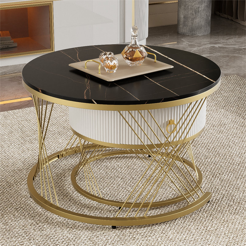Abdulrahim Frame Coffee Table with Storage