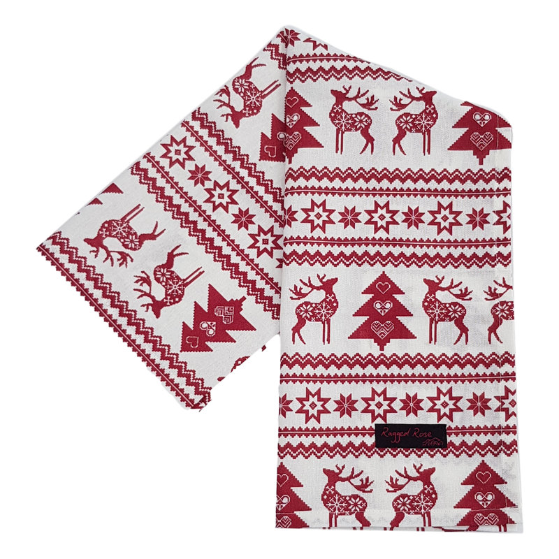 Hiram Cotton Kitchen Towel Linen Set