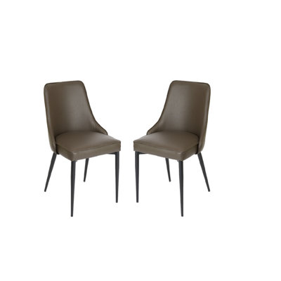 Chaise parsons en bois massif rembourrée Gonzalas