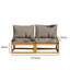 Rhogen 137.6cm Wide Patio Sofa with Cushions