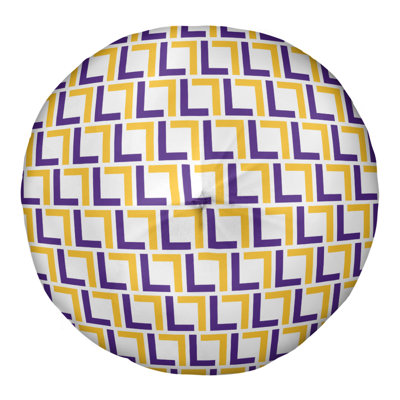 Geometric Reversible Throw Pillow