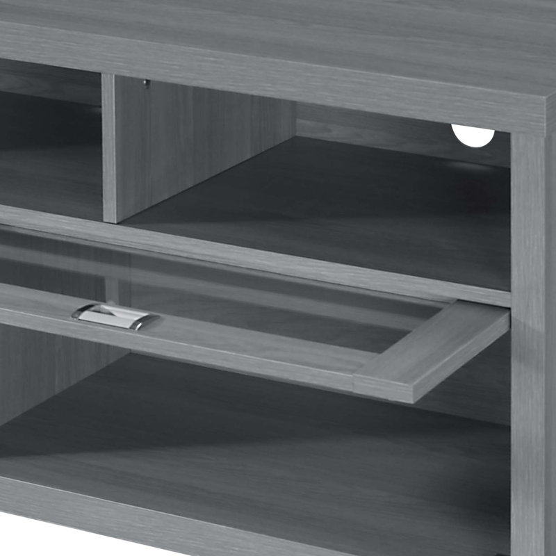 Meuble télé Durbin pour téléviseur de 75 po ou moins, gris