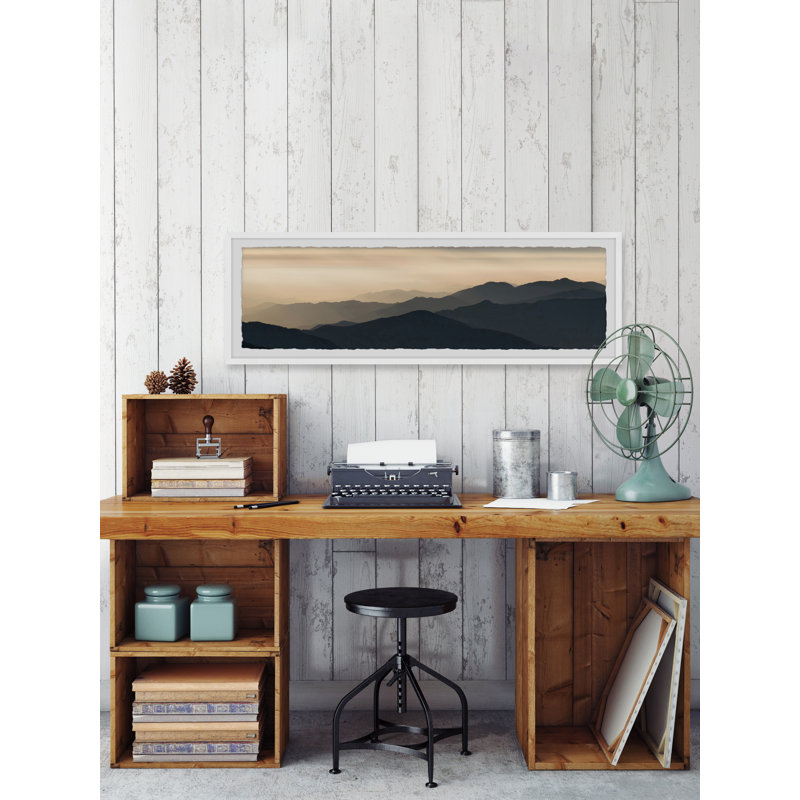 Vibrant Sunrise - Single Picture Frame Print, 25cm H x 76cm W