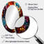 Opt Art Vibrant Illusions I - miroir mural Op Art, miroir décoratif moderne, impression d'art en métal-121544124-121544125