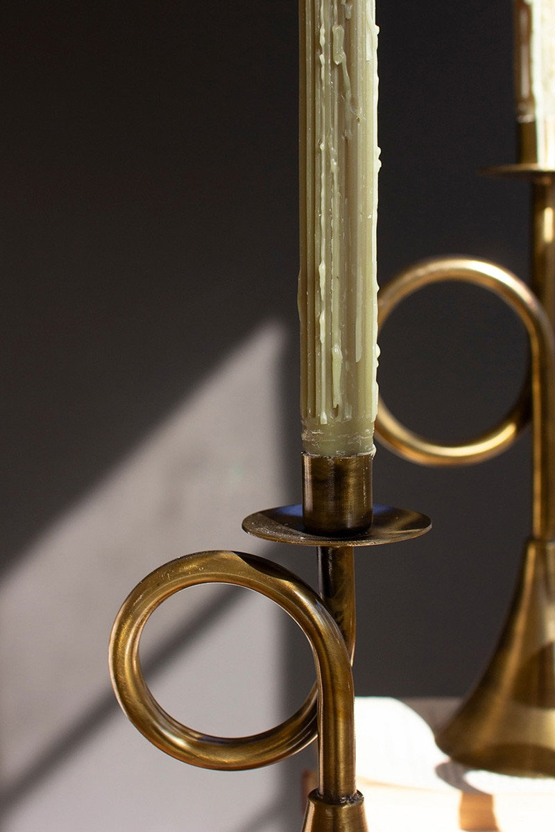 Brass Candlestick Holder