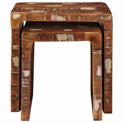 Solid Wood End Table