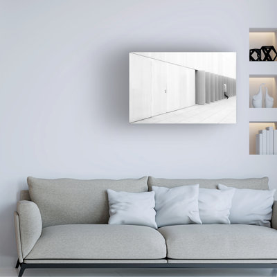 Anna Niemiec Man Walks Canvas Art