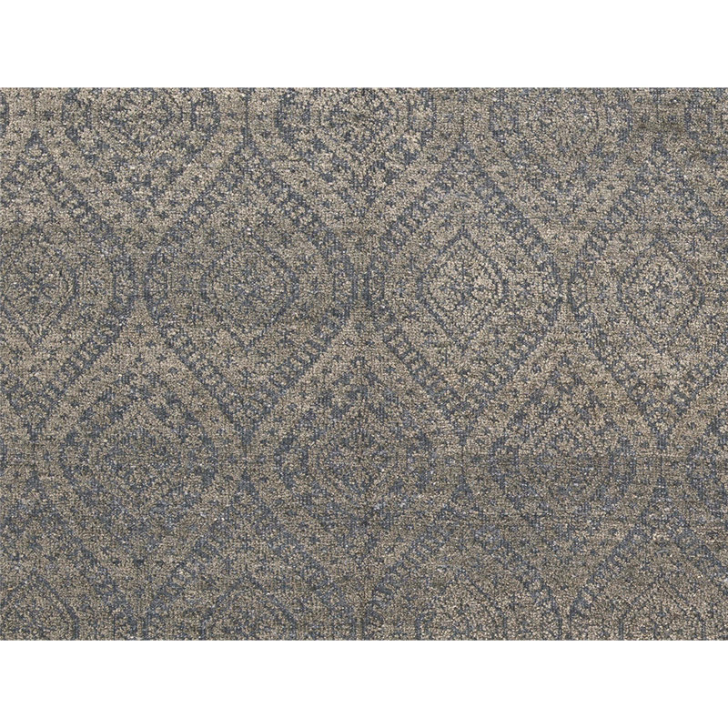 Wool Damask Area Rug