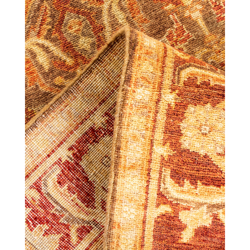 Classic One-of-a-Kind 2' 7" X 12' 10" Hand Knotted Area Rug