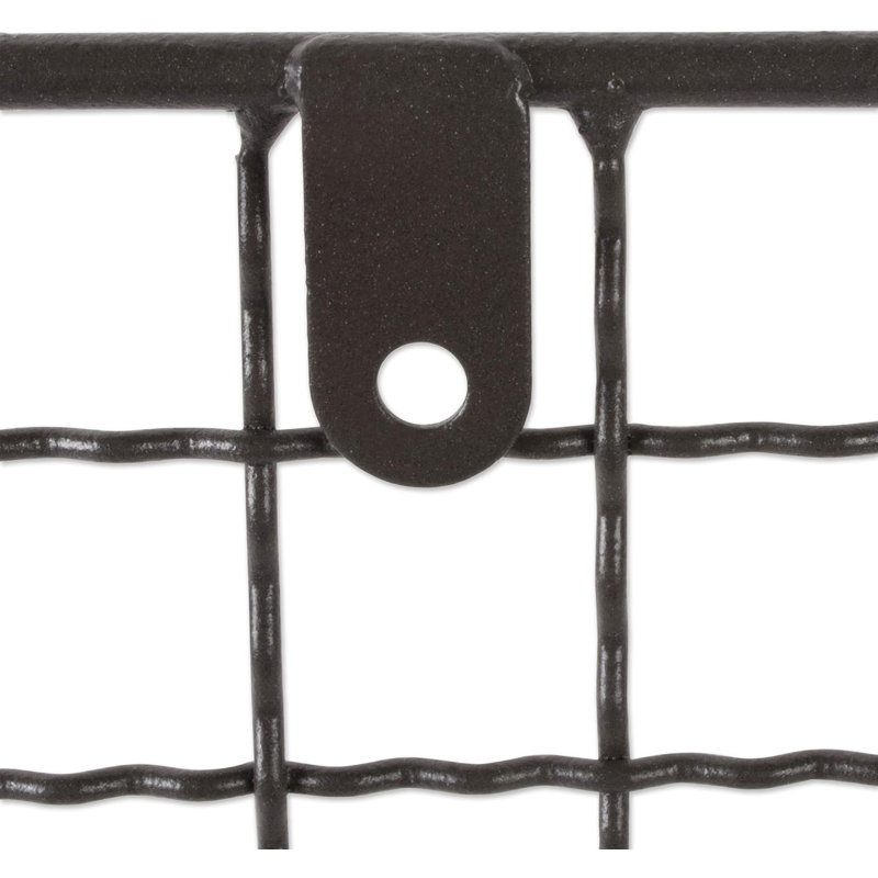 Porte-serviettes mural Kylertown, H 10 po x L 17 po x l 5,5 po, Rustic
