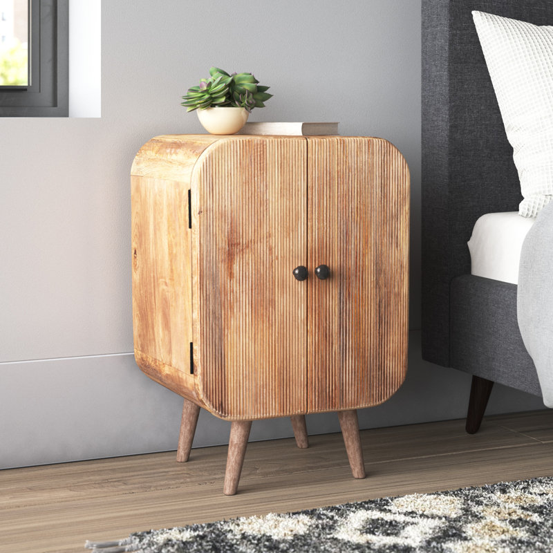 Solid Wood Accent Cabinet