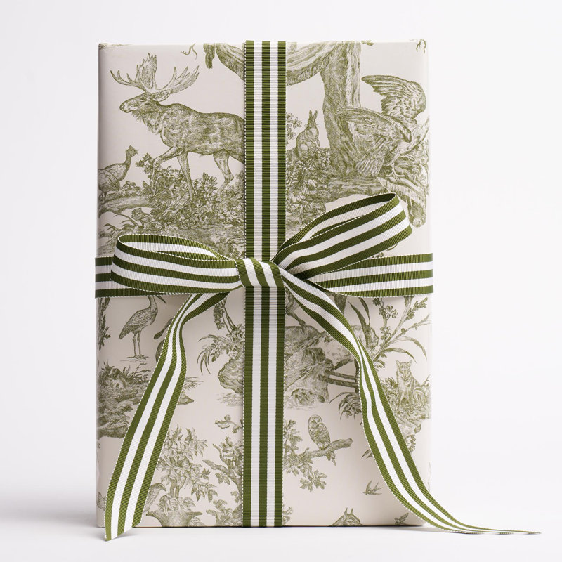 Western Toile Wrapping Paper