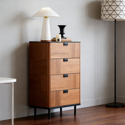 Commode d'appoint nordique de style rétro