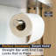 Deiss Pro Paper Towel Holder For Kitchen - Rust-resistant Stainless Steel, Space-saving Paper Towel-116833132