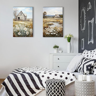 2 Piece Wrapped Canvas Print