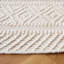 Tapis géométrique en laine / beige tissé à la main Zuzana-519217727