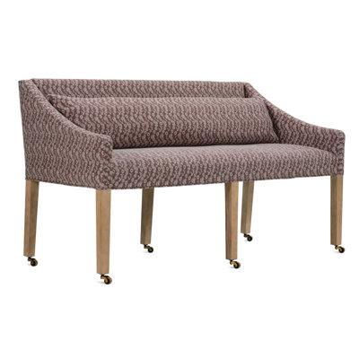 Maroon Espalier Odessa Dining Banquette