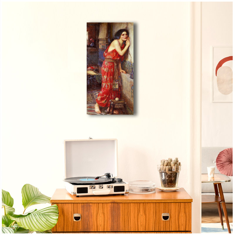 Thisbe (1909) par John William Waterhouse, reproductions d'art classique sur toile, estampe numérique sur toile pour la décoration intérieure