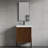 24" Solid Surface Wall-Mounted Bathroom Sink