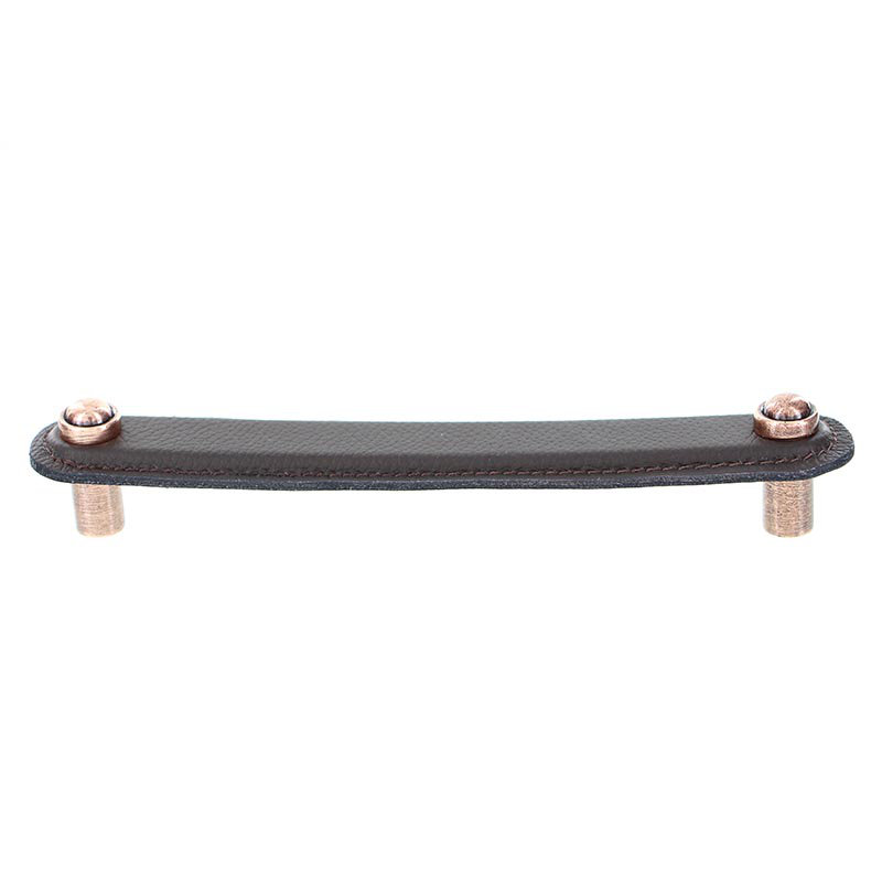 Sanzio Bar Pull, 6, Antique Copper