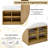 55" Wide Shoe Storage Bench With Cushion And Cabinet Entryway Bench Storage Bench-930576810