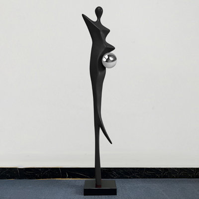 Italian Minimalist Fiberglass Figure Sculpture