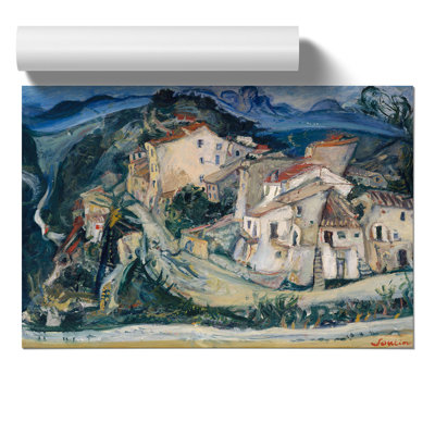 View Of Cagnes by Chaim Soutine - No Frame Painting