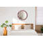 Huldar Glass Flat Wall Mirror