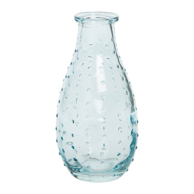  Vase en verre transparent 5,5 po