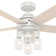 44" Hardwick 5 - Blade Standard Ceiling Fan with Remote Control and Light Kit Included