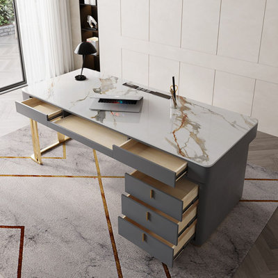 Bureau moderne et simple à tiroir