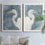 Watercolor Heron Portrait I, toile encadrée de qualité supérieure - prête à être accrochée-1273515515-1273515491