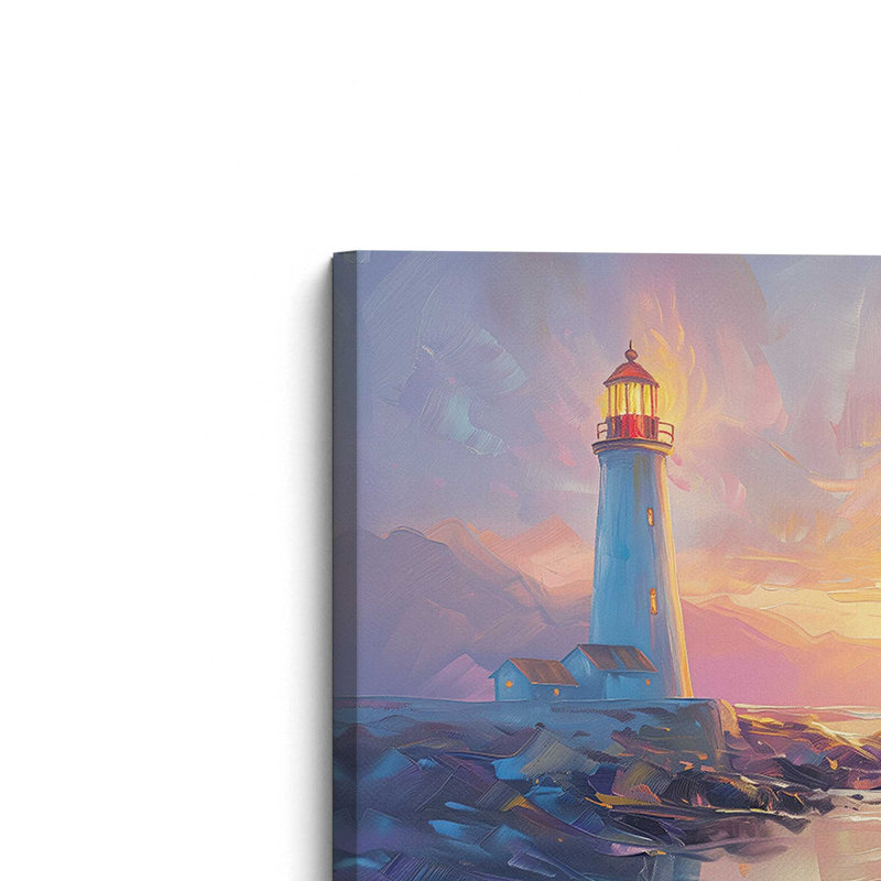 «Sunset Sail v2», grande impression sur toile, H 54 po x l 36 po