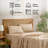 HLC.ME Leaves Printed Floral Bed Sheets - 4 Piece Patterned Bed Sheet Set - Wrinkle Resistant & Soft - Fits Mattresses Up To 15 Inches Deep (Queen, Taupe)-121334227-121334231