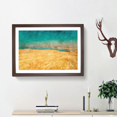 The Dead Sea In Israel - Single Picture Frame Painting on MDF