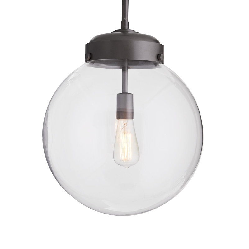 Reeves Outdoor Pendant, Aged Iron