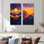 Collection Lavande Peaks At Dusk I - 2 impressions sur toile
