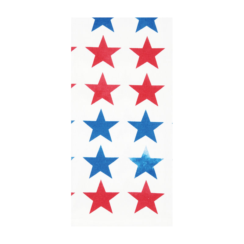 Red White & Pow Dishtowel