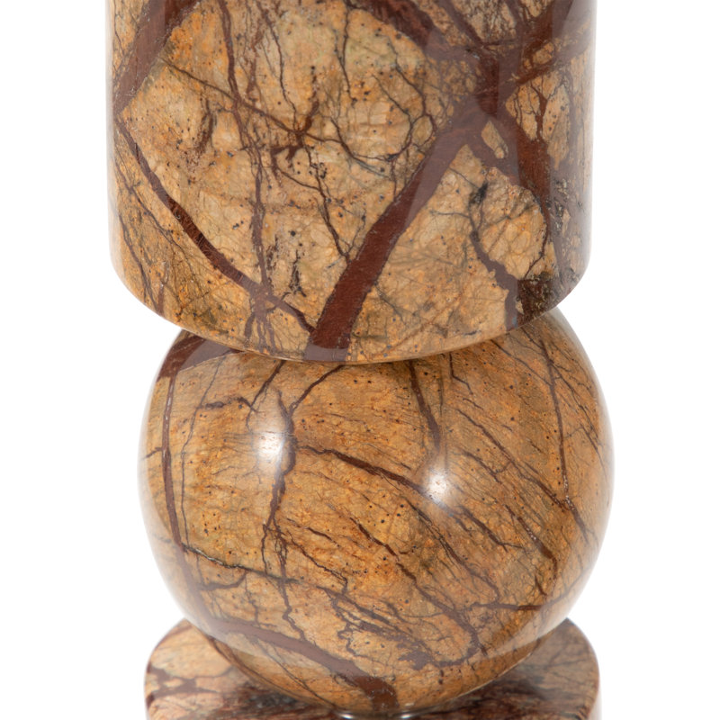 Sculpture élégante en marbre Celise, Brun