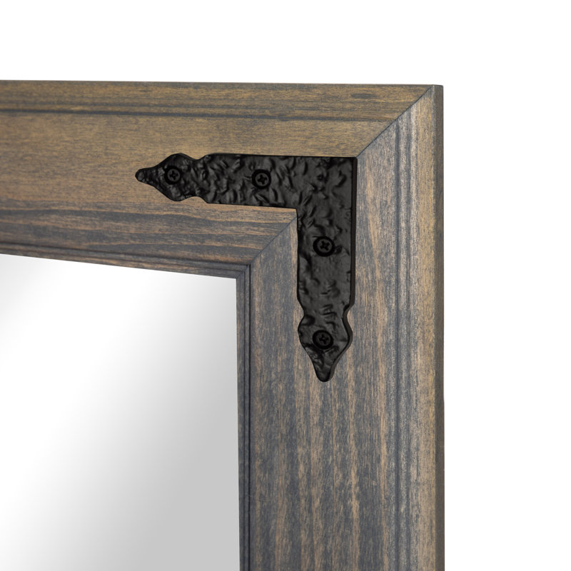 Miroir Rayne Heritage, 54 x 33, Gris carbone