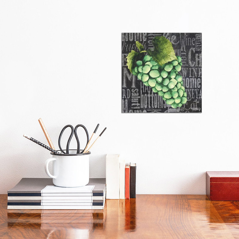 Wine Grapes Ii by Mary Beth Baker - Wrapped Canvas Gallery-Wrapped Canvas Giclée, 30.48 cm H x 30.48 cm W